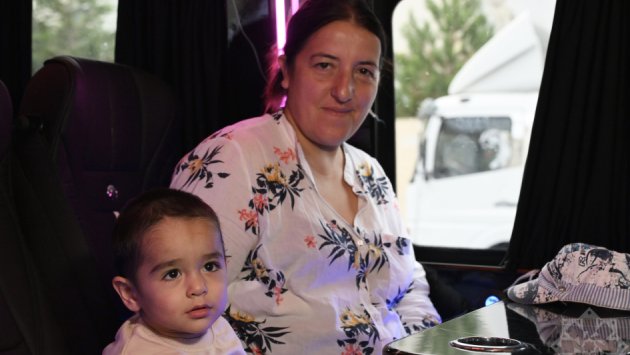 Doğma yurdlarına qayıdırlar - Fotolar
