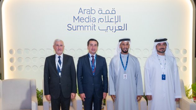 Hikmət Hacıyev Ərəb Media Forumunda&ndash; FOTO