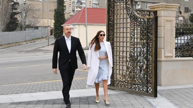Prezident və birinci xanım Şamaxıda &ldquo;Nəsimi Bağları&rdquo;kompleksində