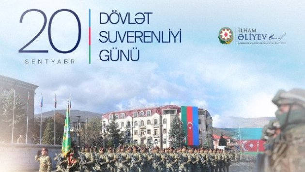 Prezidentin sosial hesablarında Dövlət Suverenliyi Günü ilə bağlı paylaşım - FOTO