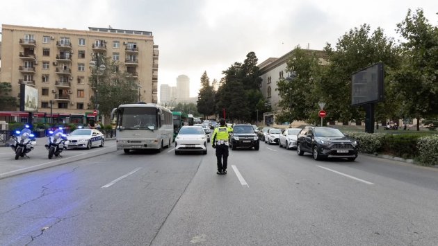 Polis "Formula 1"lə əlaqədar gücləndirilmiş iş rejiminə keçib - FOTO/VİDEO