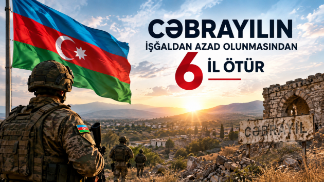 Cəbrayılın işğaldan azad olunmasından 6 il ÖTÜR