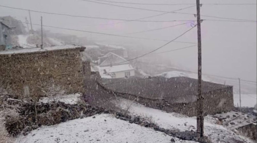 Xınalığa qar yağır - ÖZƏL/VİDEO