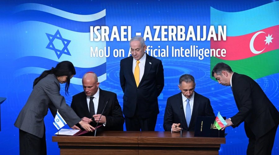 Azərbaycanla İsrail arasında anlaşma memorandumu imzalandı &ndash; FOTO/VİDEO