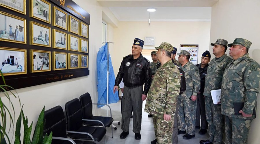 Zakir Həsənov Hava Döyüş Komandanlığına göstəriş verdi - VİDEO