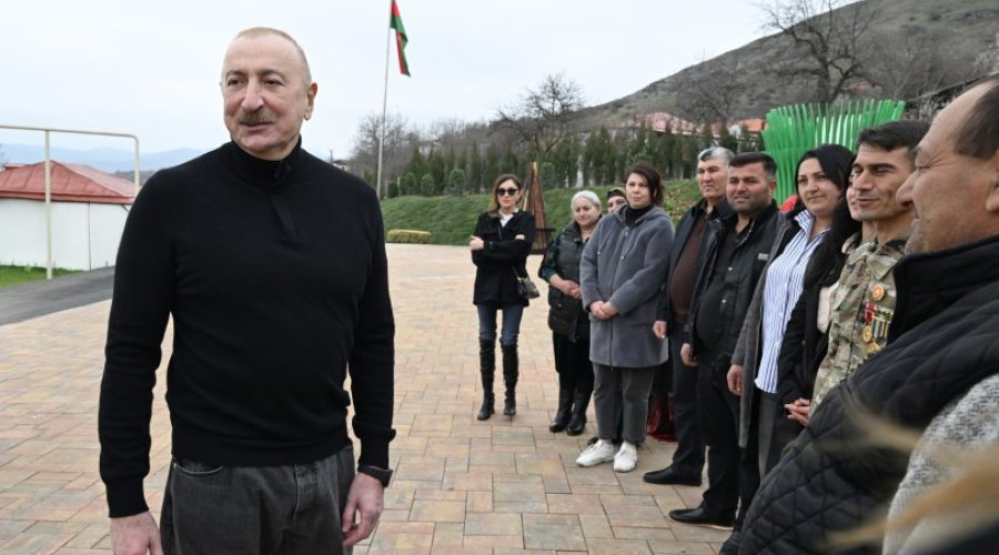 İlham Əliyev: "Biz bu torpaqların əsl sahibləriyik" - VİDEO