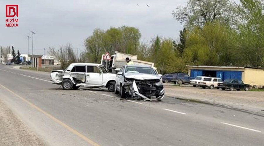 Salyan yolunda AĞIR QƏZA &ndash; Yaralılar var - FOTO/VİDEO