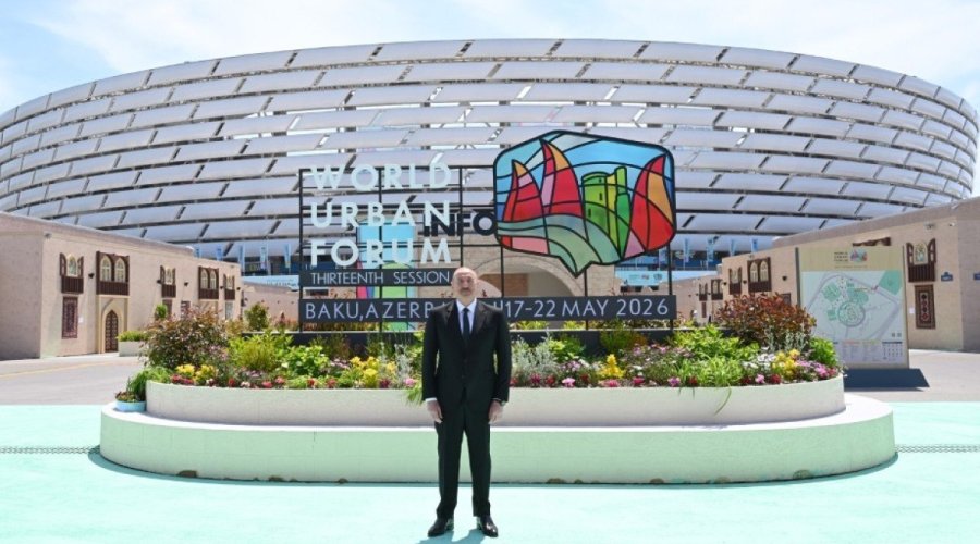 Prezident Bakı Olimpiya Stadionunda &ndash; FOTO - VİDEO
