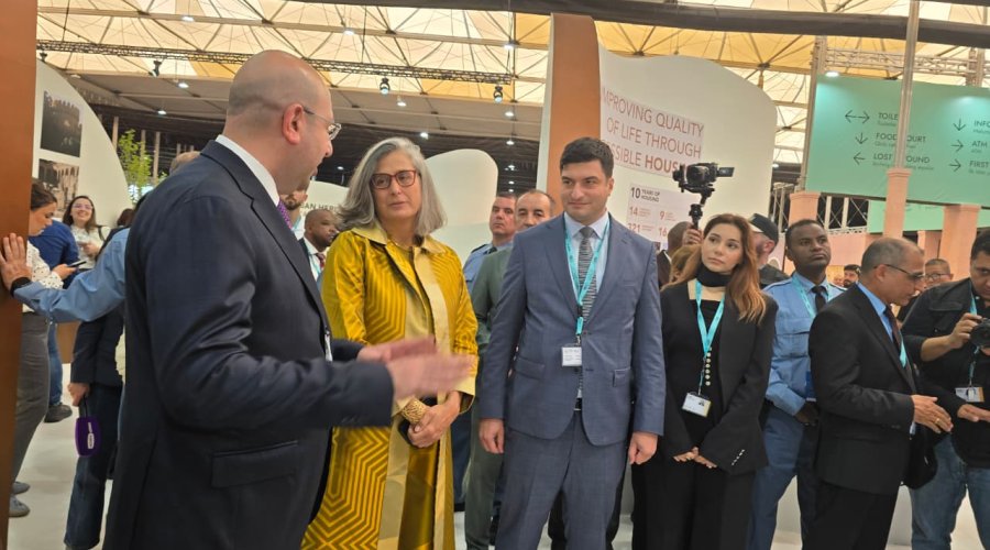 WUF13: "Urban Expo" sərgisi rəsmən fəaliyyətə başladı - FOTO/VİDEO