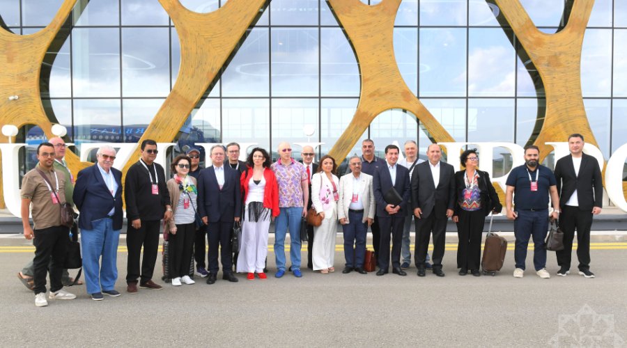 IV Şuşa Qlobal Media Forumunun iştirakçıları Füzuliyə gəliblər - FOTO/VİDEO