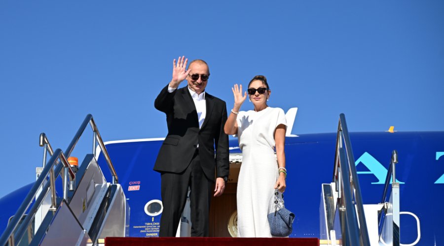 Prezident və xanımının Qırğızıstan səfərindən VİDEOÇARX