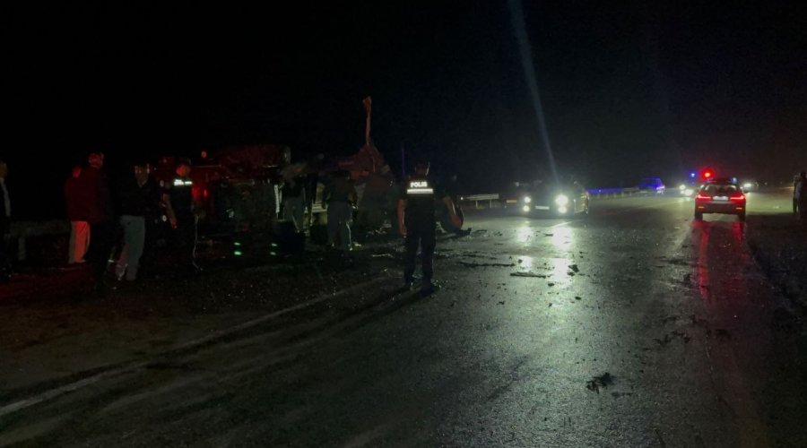 Zərdabda DƏHŞƏTLİ QƏZA - Beş nəfər yanaraq həyatını itirdi - FOTO/VİDEO